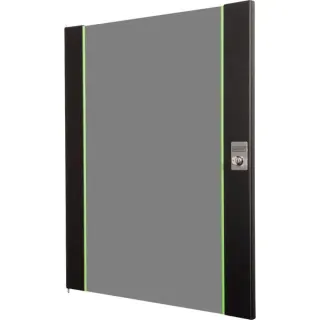 Digitus Glas-Fronttür für 19" 16HE Wandgehäuse Unique Serie, Frontpanel (schwarz, 16 Höheneinheiten)