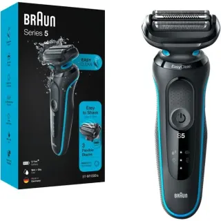 Braun Series 5 51-M1000s, Rasierer (schwarz/türkis)