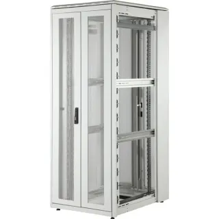 Digitus Netzwerkschrank Unique Serie - 800x1000 mm (BxT), IT-Schrank (hellgrau, 42 Höheneinheiten)
