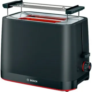 Bosch Home Kompakt-Toaster MyMoment TAT3M123 (schwarz, 950 Watt, für 2 Scheiben Toast)