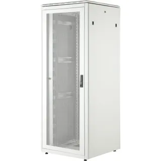 Digitus Netzwerkschrank Unique Serie - 800x800 mm (BxT), IT-Schrank (hellgrau, 42 Höheneinheiten)