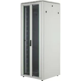 Digitus Netzwerkschrank Unique Serie - 800x800 mm (BxT), IT-Schrank (hellgrau, 42 Höheneinheiten)