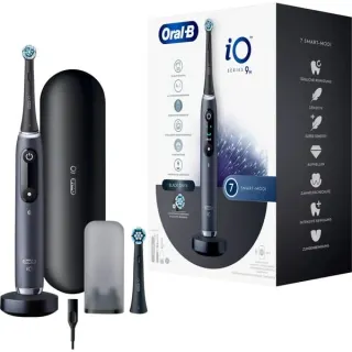 Oral-B iO Series 9N, Elektrische Zahnbürste (schwarz, Black Onyx)