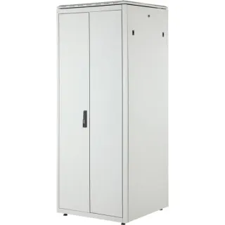 Digitus Netzwerkschrank Unique Serie - 800x800 mm (BxT), IT-Schrank (hellgrau, 42 Höheneinheiten)