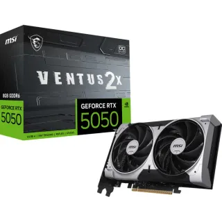MSI GeForce RTX 5050 8G VENTUS 2X OC, Grafikkarte (DLSS 5, 3x DisplayPort, 1x HDMI 2.1)