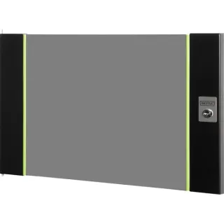 Digitus Glas-Fronttür für 19" 7HE Wandgehäuse Unique Serie, Frontpanel (schwarz, 7 Höheneinheiten)