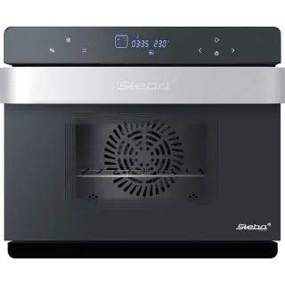 Steba Multifunktions-Dampfbackofen DG 30, Mini-Backofen (schwarz/silber)