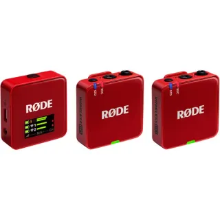 Rode Microphones Wireless GO (Gen 3), Mikrofon (rot)