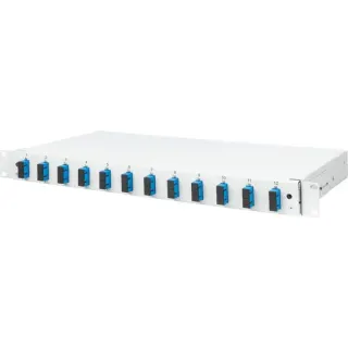 Digitus LWL-Spleißbox, bestückt, 12x SC DX, OS2