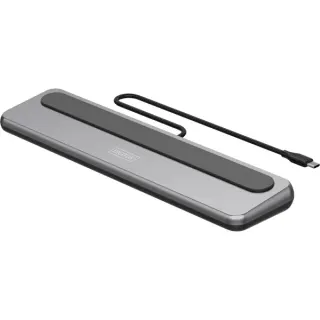 Digitus 12-Port USB-C 8K Docking Station, Dockingstation (grau/schwarz, USB-C, 8K)