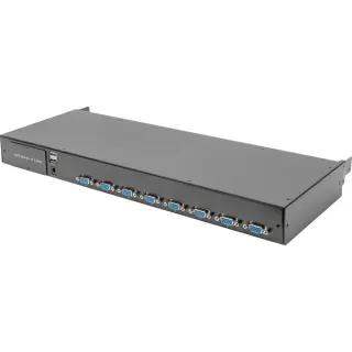Digitus Modularer KVM-Switch 8-Port (schwarz, 8-Port)