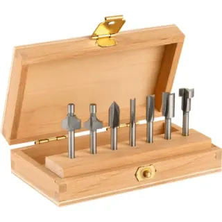 Dremel Mehrzweck-Fräser-Set 26150660JA (7-teilig, in Holzkassette)