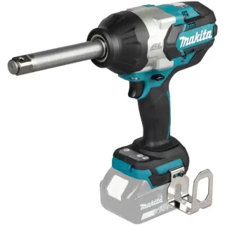 Makita Akku-Schlagschrauber DTW1005Z, 18Volt (blau/schwarz, ohne Akku und Ladegerät, mit 138mm Langschaft 3/4"-Vierkant)