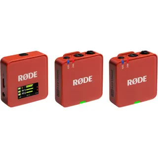Rode Microphones Wireless GO (Gen 3), Mikrofon (dunkelrot)