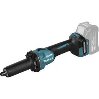 Makita Akku-Geradschleifer GD001GZ XGT, 40Volt (schwarz/blau, ohne Akku und Ladegerät)