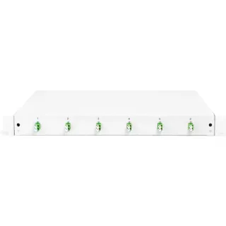 Digitus LWL-Spleißbox, bestückt, 6x LC-APC DX, OS2