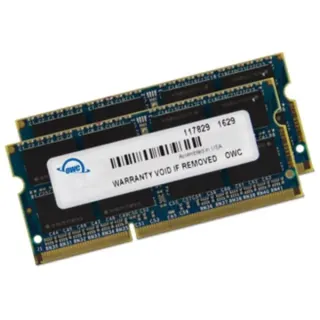 OWC SO-DIMM 32 GB DDR3-1600 (2x 16 GB) Dual-Kit, für MAC , Arbeitsspeicher (OWC1600DDR3S32P)
