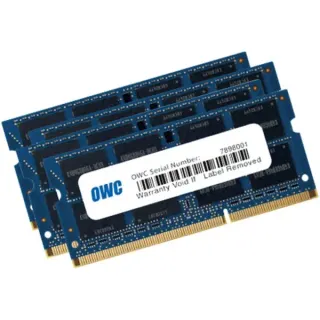 OWC SO-DIMM 32 GB DDR3-1600 (4x 8 GB) Quad-Kit, für MAC , Arbeitsspeicher (OWC1600DDR3S32S)