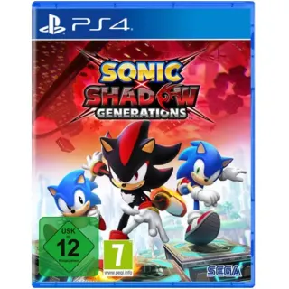 Sonic x Shadow Generations, PlayStation 4-Spiel