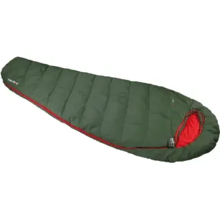 High Peak Mumienschlafsack Pak 1000 ECO (dunkelgrün/rot)