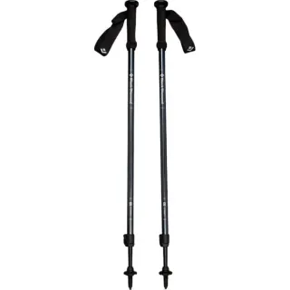 Black Diamond Trekkingstöcke Explorer 2, Fitnessgerät (schwarz, 1 Paar, 100 bis 140 cm)