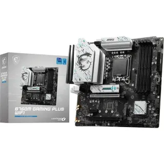 MSI B760M GAMING PLUS WIFI, Mainboard (schwarz/silber)