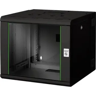 Digitus Professional Wandgehäuse Unique Serie - zweiteilig, schwenkbar, IT-Schrank (9 Höheneinheiten)