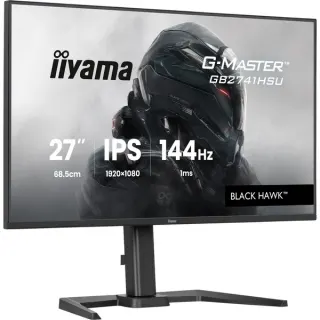 iiyama G-Master GB2741HSU-B1 Black Hawk, Gaming-Monitor (68.6 cm (27 Zoll), schwarz (matt), FullHD, IPS, HDMI, DP, Free-Sync, USB-Hub, Höhenverstellung, 144Hz Panel)