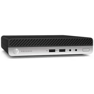 HP EliteDesk 800 G4 DM Generalüberholt, Mini-PC (schwarz/silber, Windows 11 Pro)