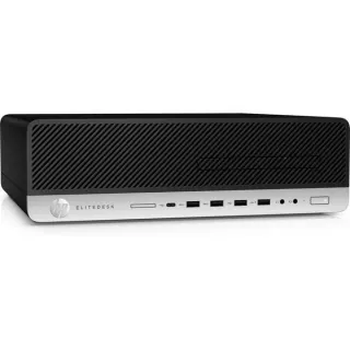 HP EliteDesk 800 G4 SFF Generalüberholt, PC-System (schwarz/silber, Windows 11 Pro)