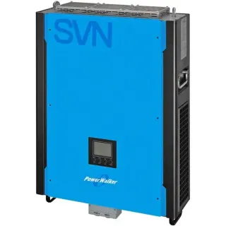 BlueWalker Solar-Wechselrichter 10k SVN OGV 3/3 (schwarz/blau, 10.000 VA / 10.000 W)