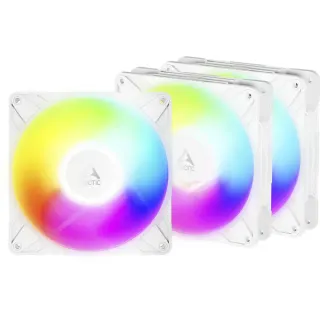 ARCTIC P14 Pro Reverse A-RGB, Gehäuselüfter (weiß, 3er Pack, 140 mm)