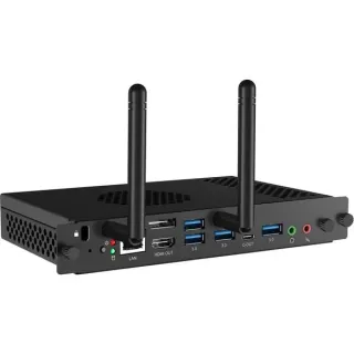 iiyama OPS-SLOT-PC (OPC51204BC-1), Mini-PC (schwarz, Windows 11 IoT Enterprise 64-Bit)