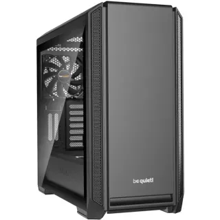 be quiet! SILENT BASE 601 Window Black, Tower-Gehäuse (schwarz, Tempered Glass)
