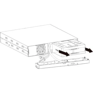 BlueWalker Akkupack PowerWalker 91010079, für VI 1500RT LCD (schwarz)
