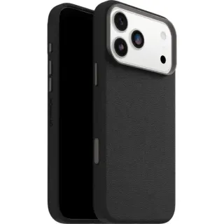 Otterbox Symmetry Cactus Leather, Handyhülle (schwarz, iPhone 17 Pro Max, MagSafe)