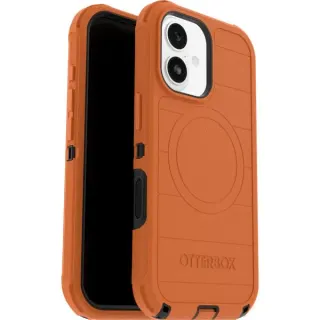 Otterbox Defender Pro, Handyhülle (orange/schwarz, iPhone 17, MagSafe)