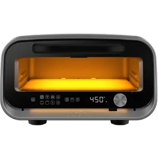 Ooni Volt 2, elektrischer Pizzaofen Polar White (weiß, 1.600 Watt, für Pizzen bis ca. Ø 32cm)