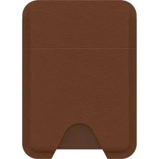 Otterbox Symmetry Cactus Leather Wallet, Schutzhülle (braun, MagSafe)