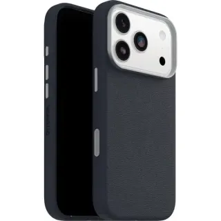 Otterbox Symmetry Cactus Leather, Handyhülle (dunkelblau, iPhone 17 Pro, MagSafe)