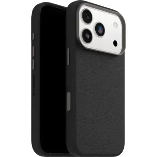 Otterbox Symmetry Cactus Leather, Handyhülle (schwarz, iPhone 17 Pro, MagSafe)