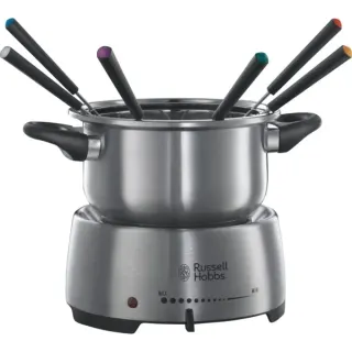 Russell Hobbs Fondue Fiesta (edelstahl, 1.200 Watt, Topf 2 Liter)