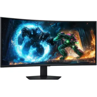 Samsung Odyssey S40FG756EU, Gaming-Monitor (101.6 cm (40 Zoll), schwarz, WUHD, VA, Curved, FreeSync Premium Pro, 180Hz Panel)