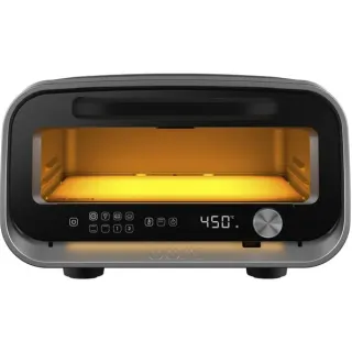 Ooni Volt 2, elektrischer Pizzaofen Charcoal Grey (anthrazit, 1.600 Watt, für Pizzen bis ca. Ø 32cm)