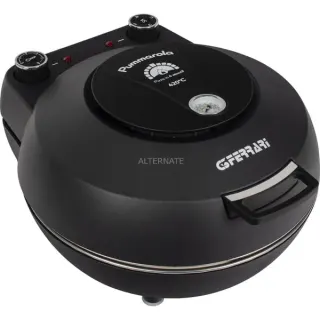 G3 Ferrari Pizzaofen Pummarola G10199 (schwarz, 1.200 Watt, für Pizza Ø 31cm)