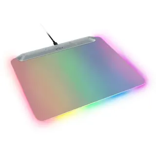 Razer Firefly V2 Pro - Phantom White Edition, Gaming-Mauspad (weiß/transparent)