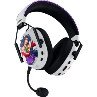Razer BlackShark V3 Pro 2XKO Edition, Gaming-Headset (weiß/schwarz, ANC, 2,4 GHz-Dongle, Bluetooth, USB, 3,5 mm Klinke)