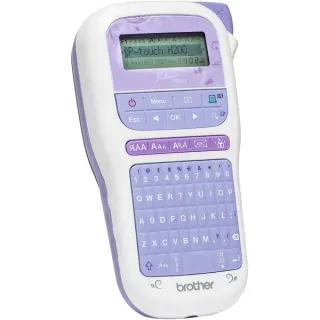 Brother P-touch H200, Beschriftungsgerät (weiß/lila)