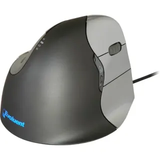 Evoluent Vertical Mouse 4 RH, Maus (schwarz/grau)