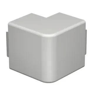 OBO Außeneckhaube zur Richtungsänderung der Wand-Decken-Kanäle WDK HA60090RW (weiß, Retail)